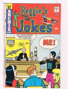Reggie's Wise Guy Jokes #29 VG Archie Series Giant Comic Book DE4