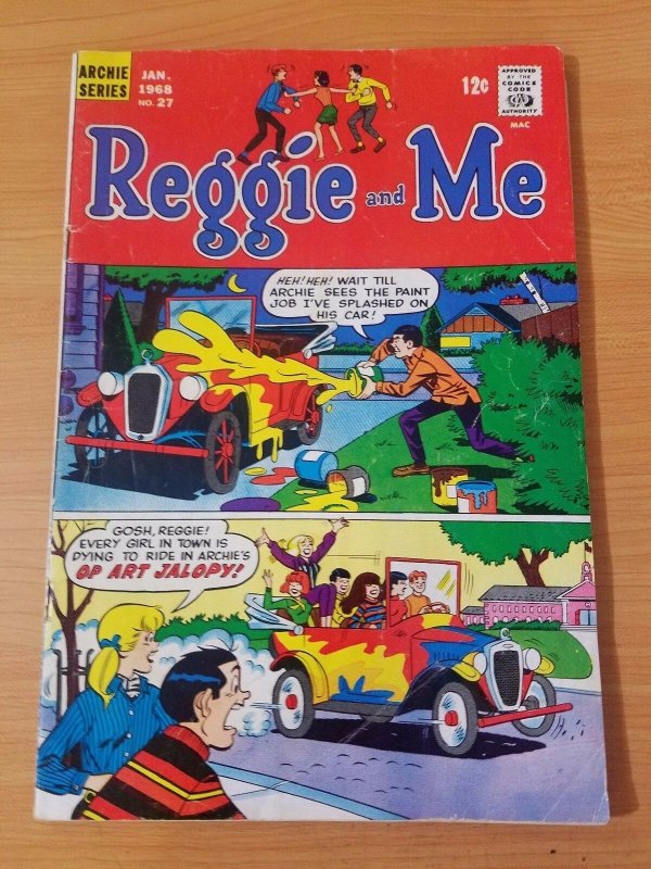 Reggie and Me #27 ~ FINE - VERY FINE VF ~ (1968, Archie Comics)