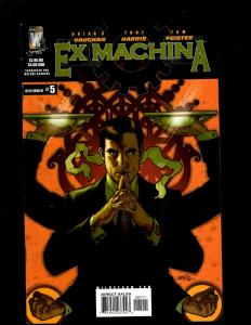 Lot of 12 Ex Machina Wildstorm Comic Books #1 2 3 4 5 6 7 8 9 10 11 12 CE3