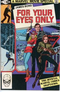 James Bond: For Your Eyes Only Movie Adaption Set 1, 2   Both VF  1981