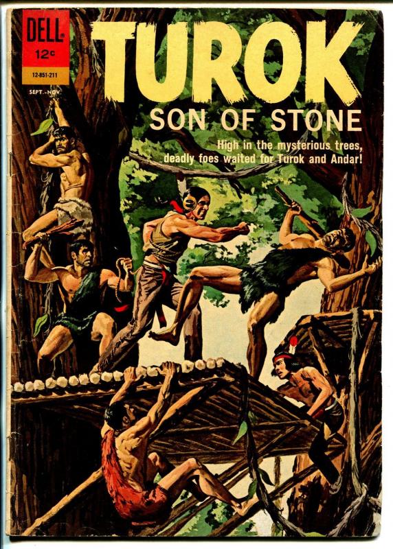 Turok Son Of Stone #29 1962-Dell-pre-historic Indians-cave men-VG