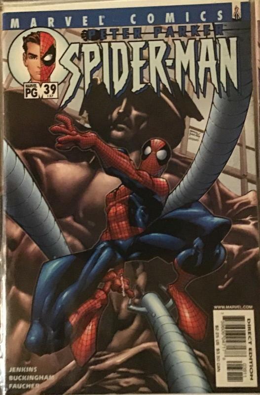 PETER PARKER SPIDER-MAN #34-41 LOT OF 8 MARVEL.READ DESCRIPTION, 9.4 N/M