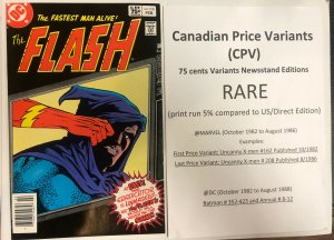 Flash (1983) # 318 (VF/NM) Canadian Price Variant (CPV) !