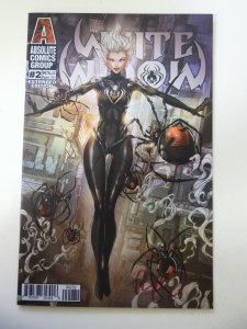 White Widow #2 Second Print Cover C (2019) Signed by Benny Powell W/COA NM Cond