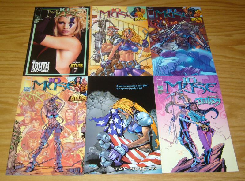 10th Muse #1-9 VF/NM complete series + preview + (6) variants - rena mero set