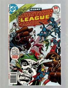 Lot Of 6 Justice League Of America DC Comic Books # 142 143 144 145 146 147 GK34