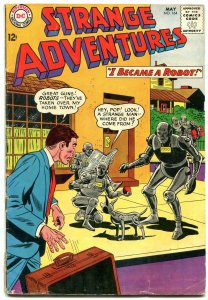 Strange Adventures #164 1964- Robot cover- DC Silver Age VG