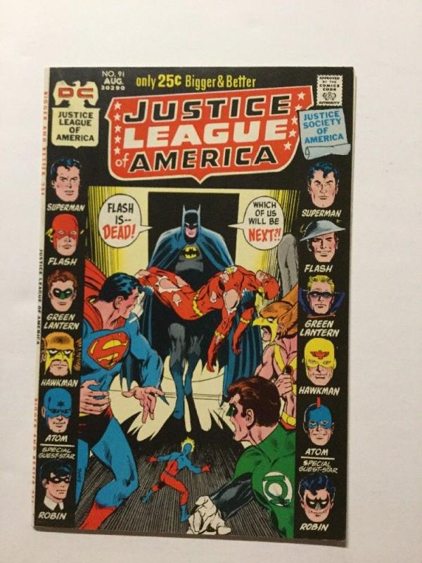 Justice League Of America 91 Vf/Nm Very Fine/Near Mint 9.0