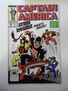 Captain America #337 (1988) VF- Condition
