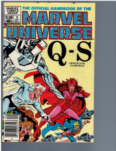 Official Handbook of Marvel Universe #9 (1983)