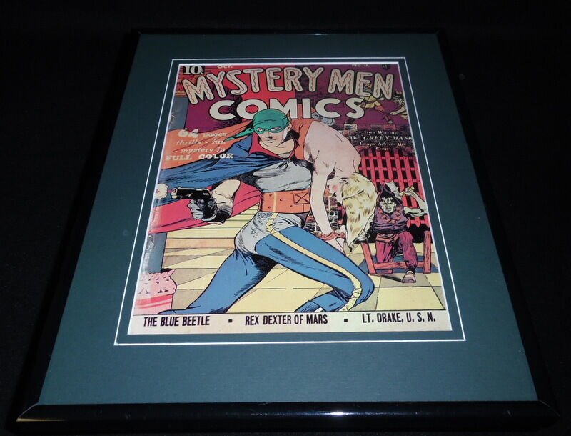 Mystery Men Comics #3 Eisner Framed Cover Photo Poster 11x14 Official RP  