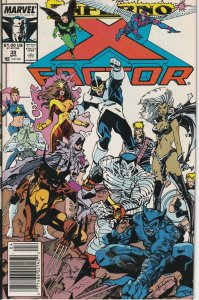 X-Factor #39 (1989)  Inferno Tie in !