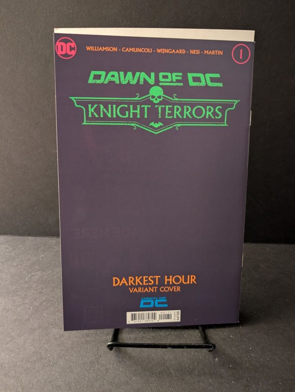 Knight Terrors #1 Ivan Reis Blacklight Variant (2023)