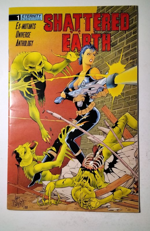 Shattered Earth #1 (1988) Eternity Comic Book J756