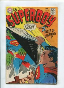 SUPERBOY #152 (GD) THE 2 FACES OF SB 1968