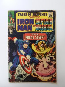 Tales of Suspense #74 (1966) VG- condition
