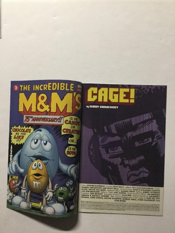 Cage! 1 Variant Nm Near Mint