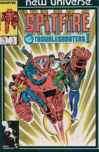 Spitfire and the Troubleshooters #1 VF ; Marvel | New Universe