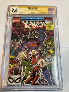 X-Men Annual (1990) # 14 (CGC 9.6 WP SS) Signed Claremont Milgrom Adams Golden