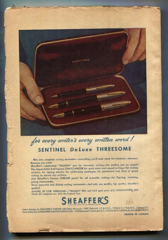 PHANTOM DETECTIVE--1/1948--Robert Wallace--Pulp Magazine