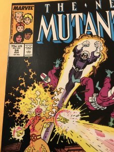 The New Mutants #54 : Marvel 8/87 Fn+; Mignola & Terry Austin cover, D&D ad