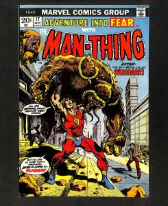 Fear #17 Man-Thing! 1st appearance of Wundarr!