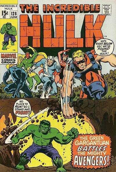 Incredible Hulk (1968 series)  #128, Fine (Stock photo)