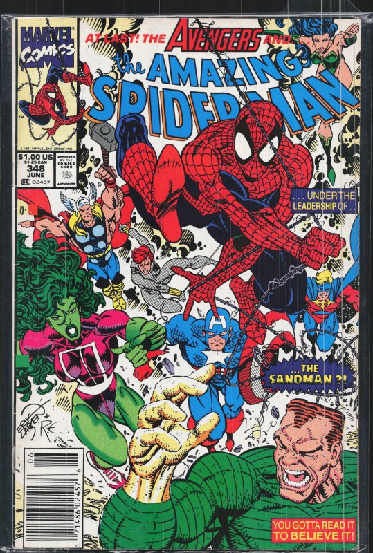 The Amazing Spider-Man #348 (1991) Spider-Man