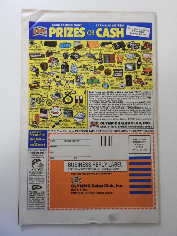 Captain America Annual #5 (1981) VG Condition