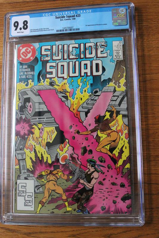 Suicide Squad #23 (DC, 1989) CGC NM/MT 9.8 White pages