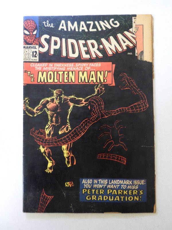 The Amazing Spider-Man #28 (1965) 1st appearance of Molten Man FR/GD see desc