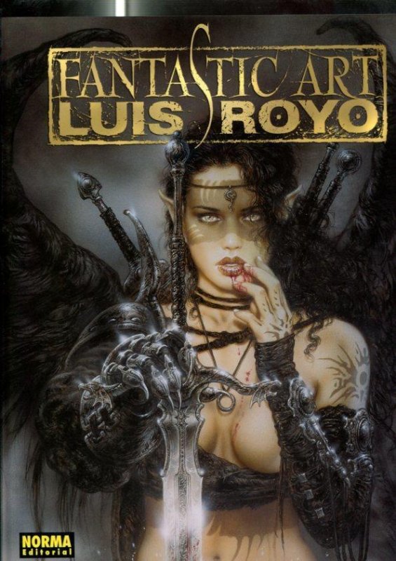 Luis Royo: Fantastic Art (album con litografia numerada 242 de 250 y estuche)...