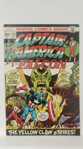 Captain America #165 Falcon Team-Up Yellow Claw Appearance 1973 Marvel Comics 