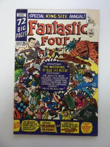 Fantastic Four Annual #3 (1965) GD condition 2 spine split