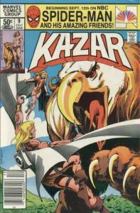 Ka-Zar the Savage #9, VF (Stock photo)