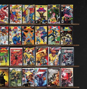 Huge Lot 150+ Comics with X-Factor, Avengers, X-Force & More!