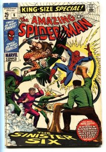 AMAZING SPIDER-MAN ANNUAL #6 1969-Kraven VG