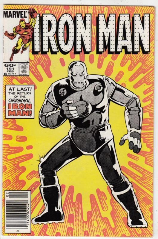 Iron Man #191 (Feb-86) NM- High-Grade Iron Man