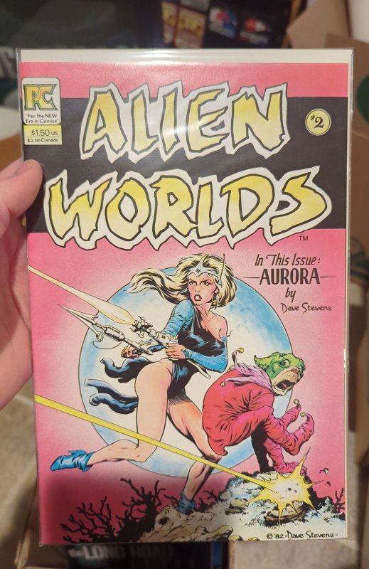 Alien Worlds #2 (1983) Aurora 