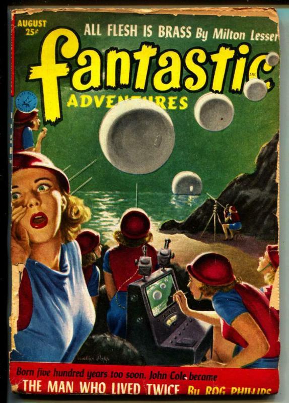 Fantastic Adventures-Pulp-8/1952-Rog Phillips-Don Wilcox