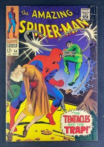 Amazing Spider-Man (1963) #54 FN+ (6.5) Doctor Octopus Aunt May John Romita Sr s