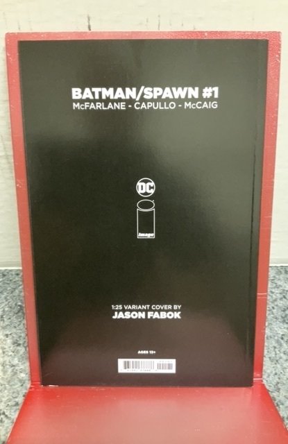 Batman/Spawn Fabok Sketch Cover (2023)