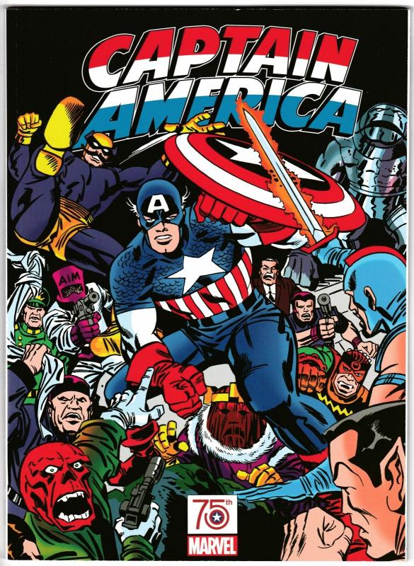 Captain America 75th Anniversary Magazine Kirby Variant (Marvel, 2016) NM