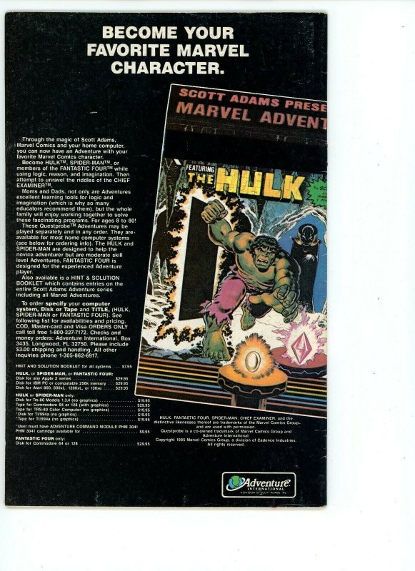 Vision and the Scarlet Witch #8 (1985) - 5.5 FN- *Sweet Sister*