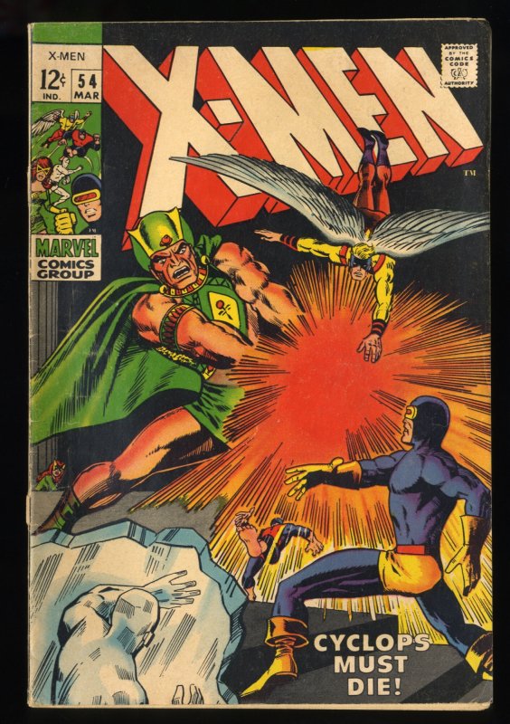 X-Men #54 GD/VG 3.0 1st Appearance Alex Summers!