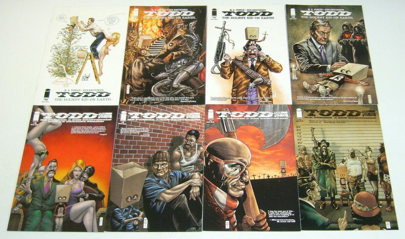 Todd the Ugliest Kid on Earth #1-8 VF/NM complete series - image comics set 1st