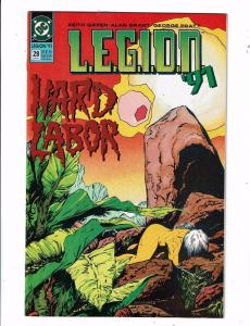 Lot of 6 LEGION '90 DC Comic Books #20 21 27 28 29 30 BH46