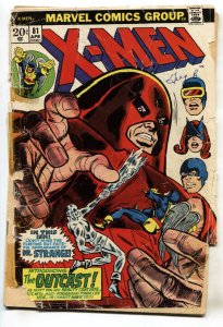 X-MEN #81 1973- comic book- Marvel Comics fr/g