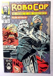 RoboCop #14 (1991) Marvel Comics 1st Print Comic Book