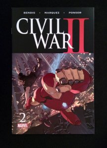 Civil War II #2  MARVEL Comics 2016 NM- 